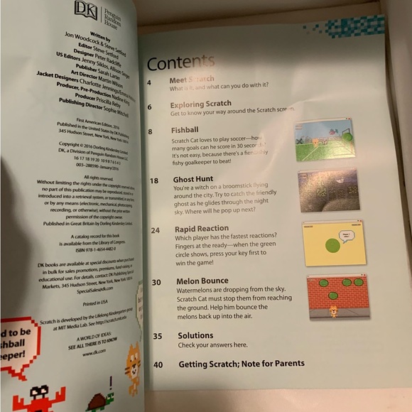 Coding in Scratch: Games Workbook- Unused - Picture 5 of 6